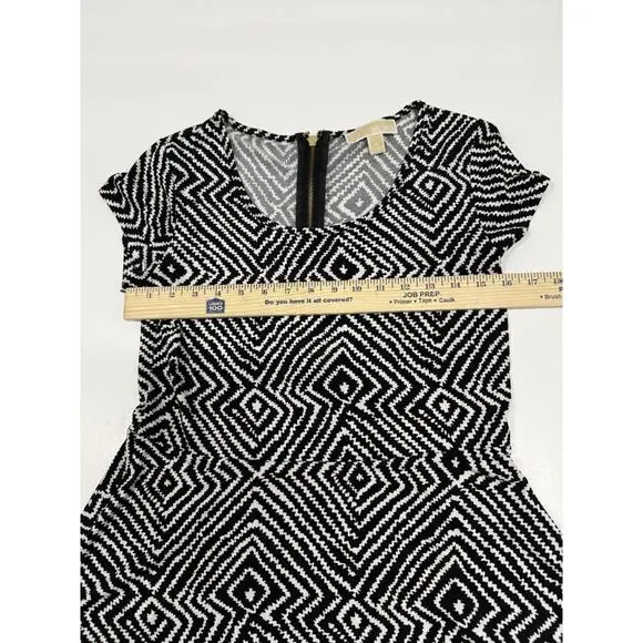 MICHAEL Michael Kors Dress Womens Medium Mini Babydoll Bohemian Stretch - Picture 4 of 6
